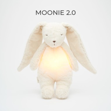 MOONIE 2.0 - POLAR THE ORGANIC HUMMING BUNNY WITH LAMP