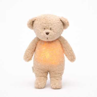 MOONIE 2.0 - SAND THE ORGANIC HUMMING BEAR WITH LAMP