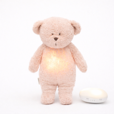MOONIE 2.0 - ROSE THE ORGANIC HUMMING BEAR WITH LAMP